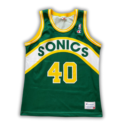 Seattle Supersonics 1989/1995 Away Kemp (L)