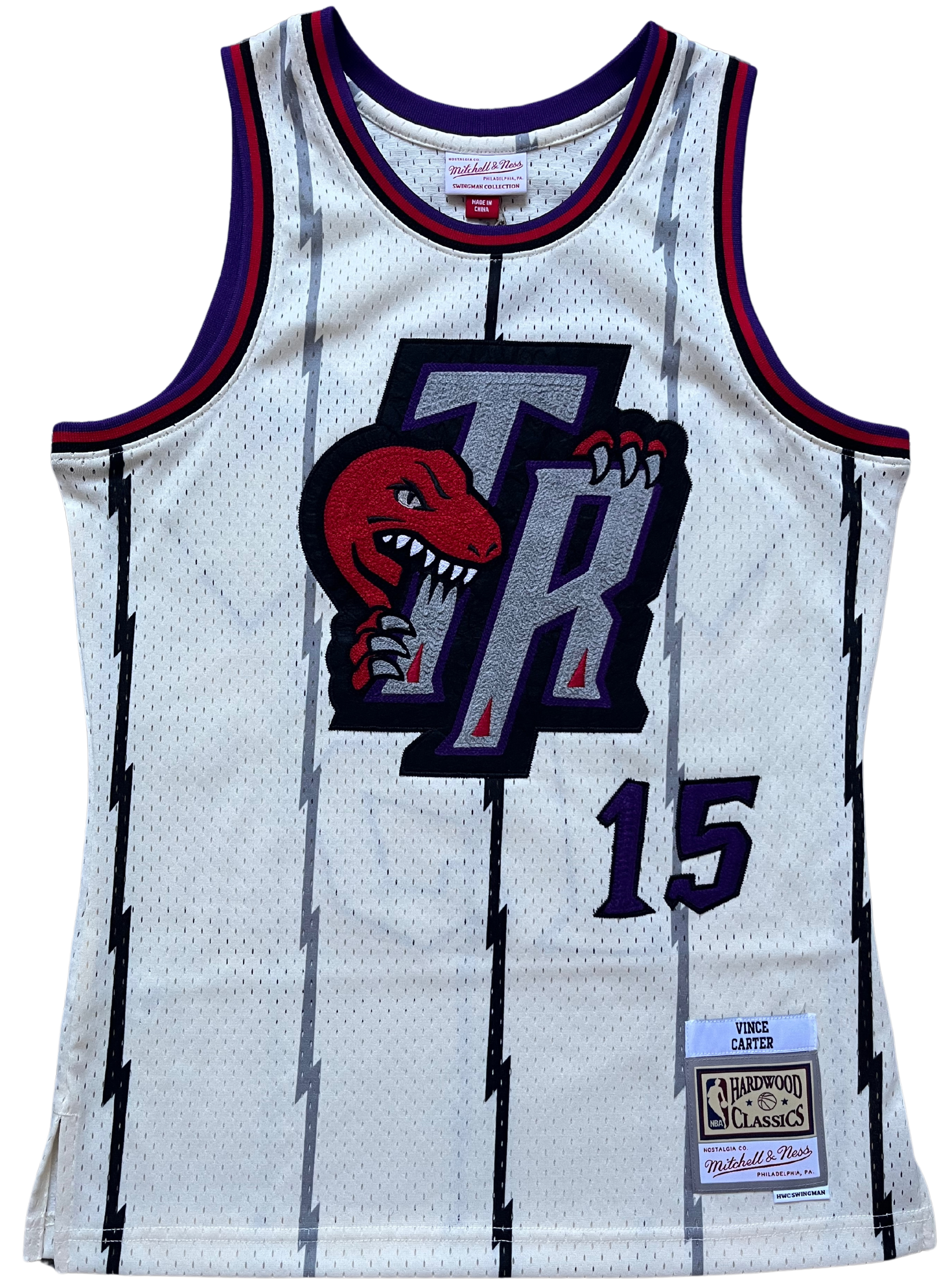 Toronto Raptors 1998/1999 Home Carter (S) HWC