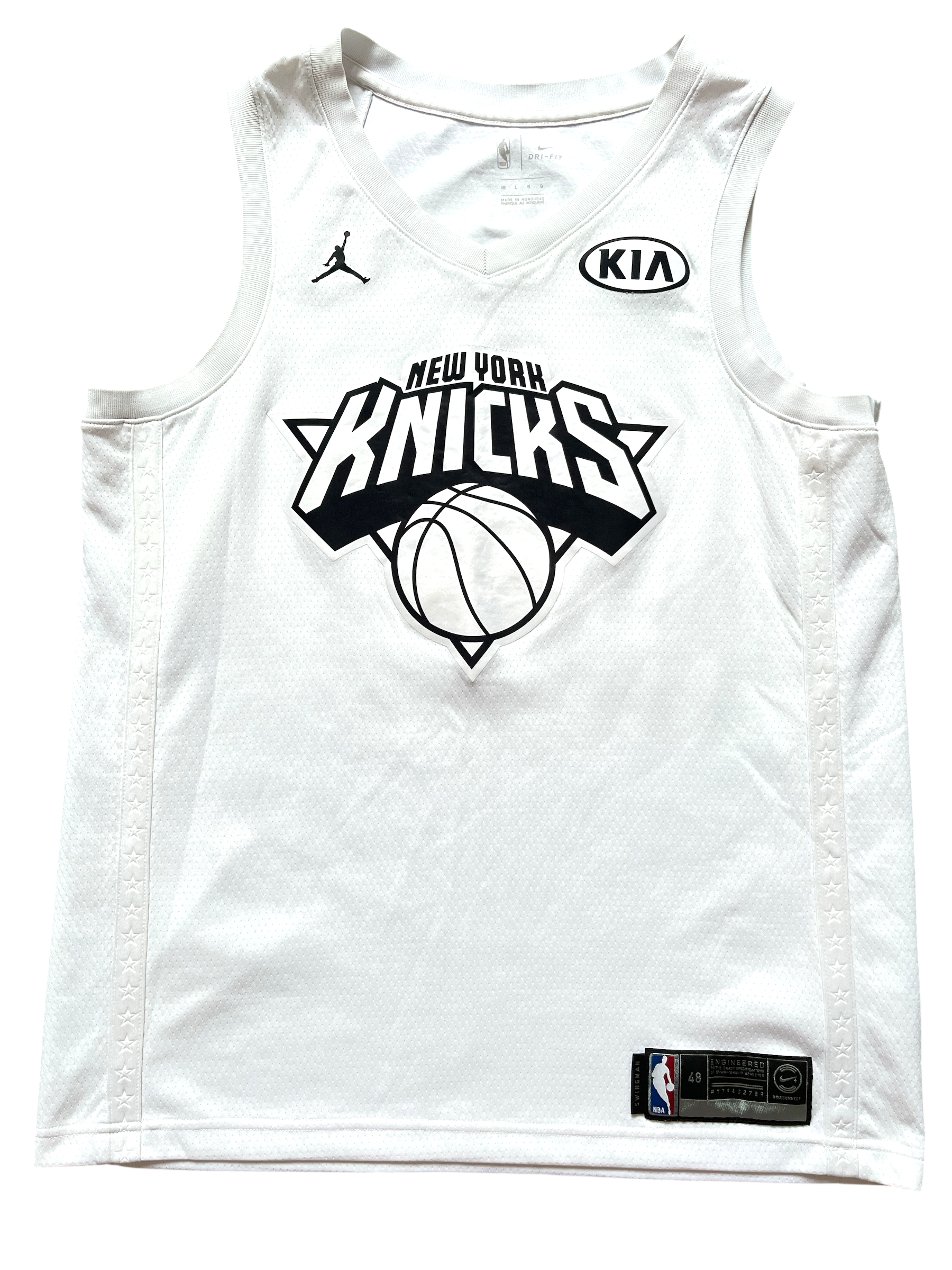 NBA All Star 2018 East Porzingis (L)