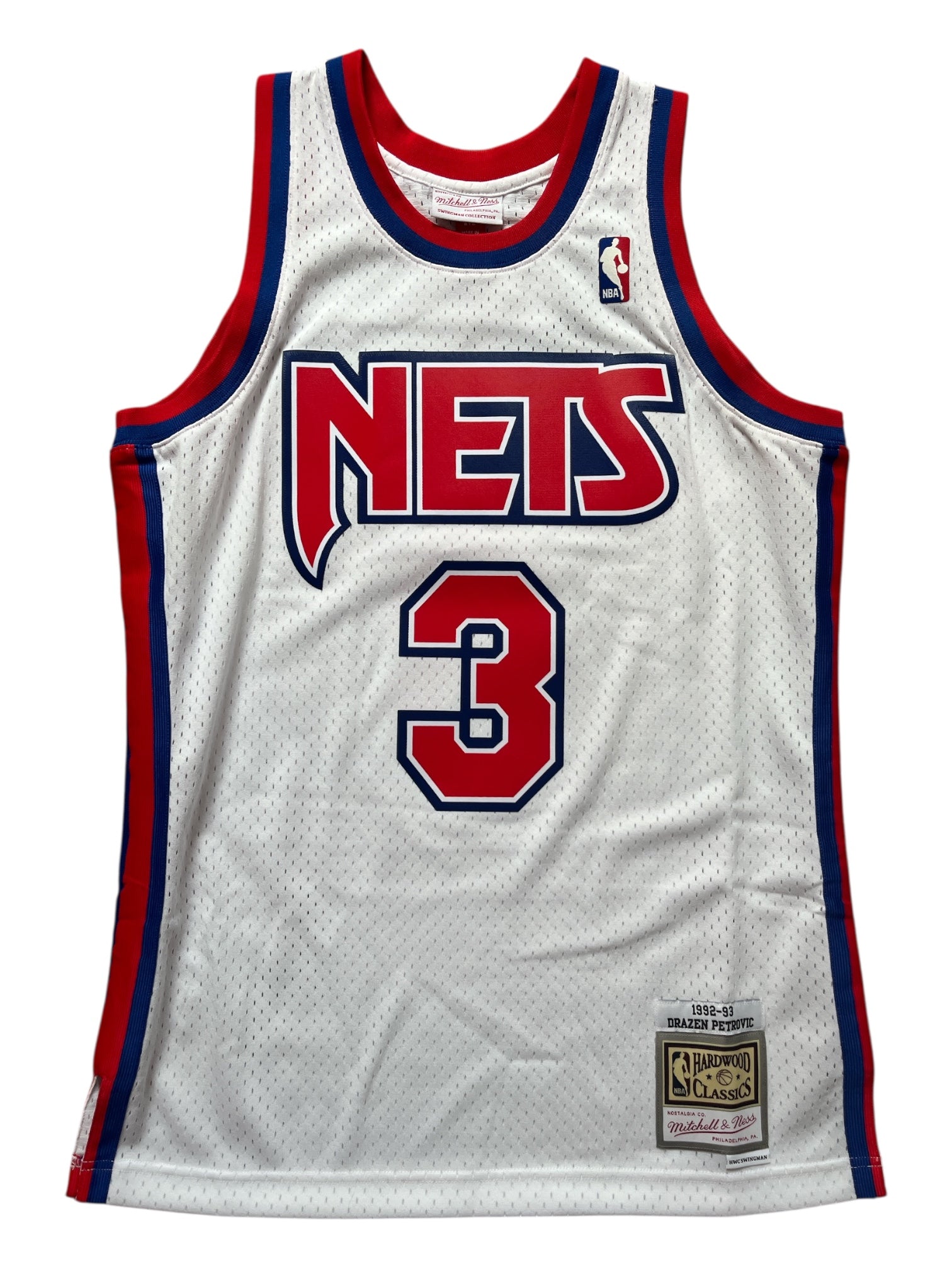 New Jersey Nets 1992/1993 Home Petrovic (S) HWC
