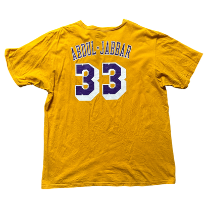 Los Angeles Lakers 1975/1989 Tee Shirt Abdul Jabbar (XL) HWC