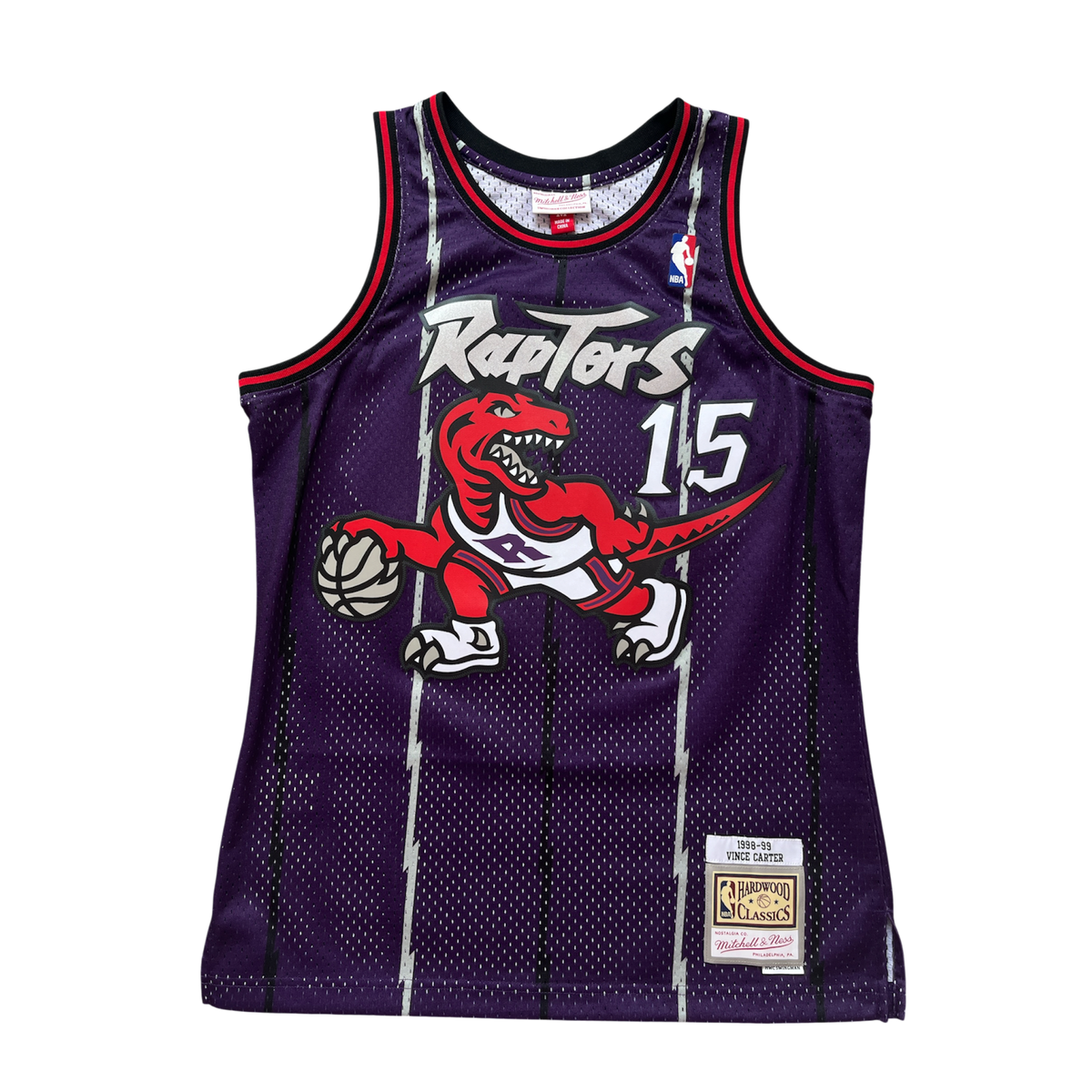 Toronto Raptors 1998/1999 Away Carter (M) HWC