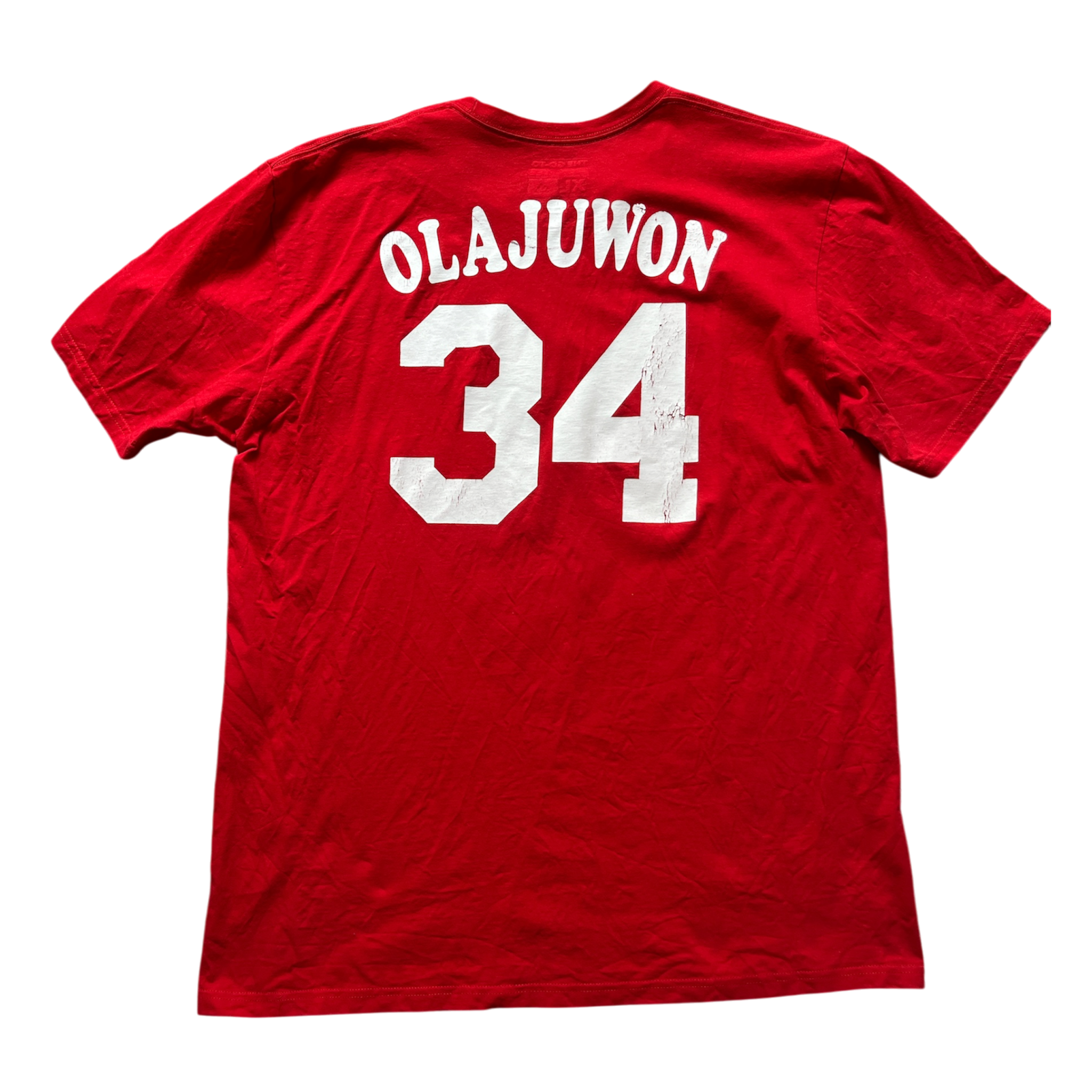 Houston Rockets 1986/1995 Tee Shirt Olajuwon (XL) HWC