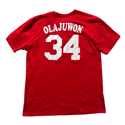 Houston Rockets 1986/1995 Tee Shirt Olajuwon (XL) HWC