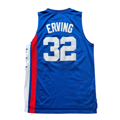 New York Nets 1974/1976 Away Erving (L) HWC