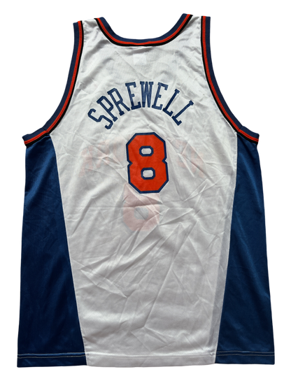 New York Knicks 1998/2003 Home Sprewell (L)