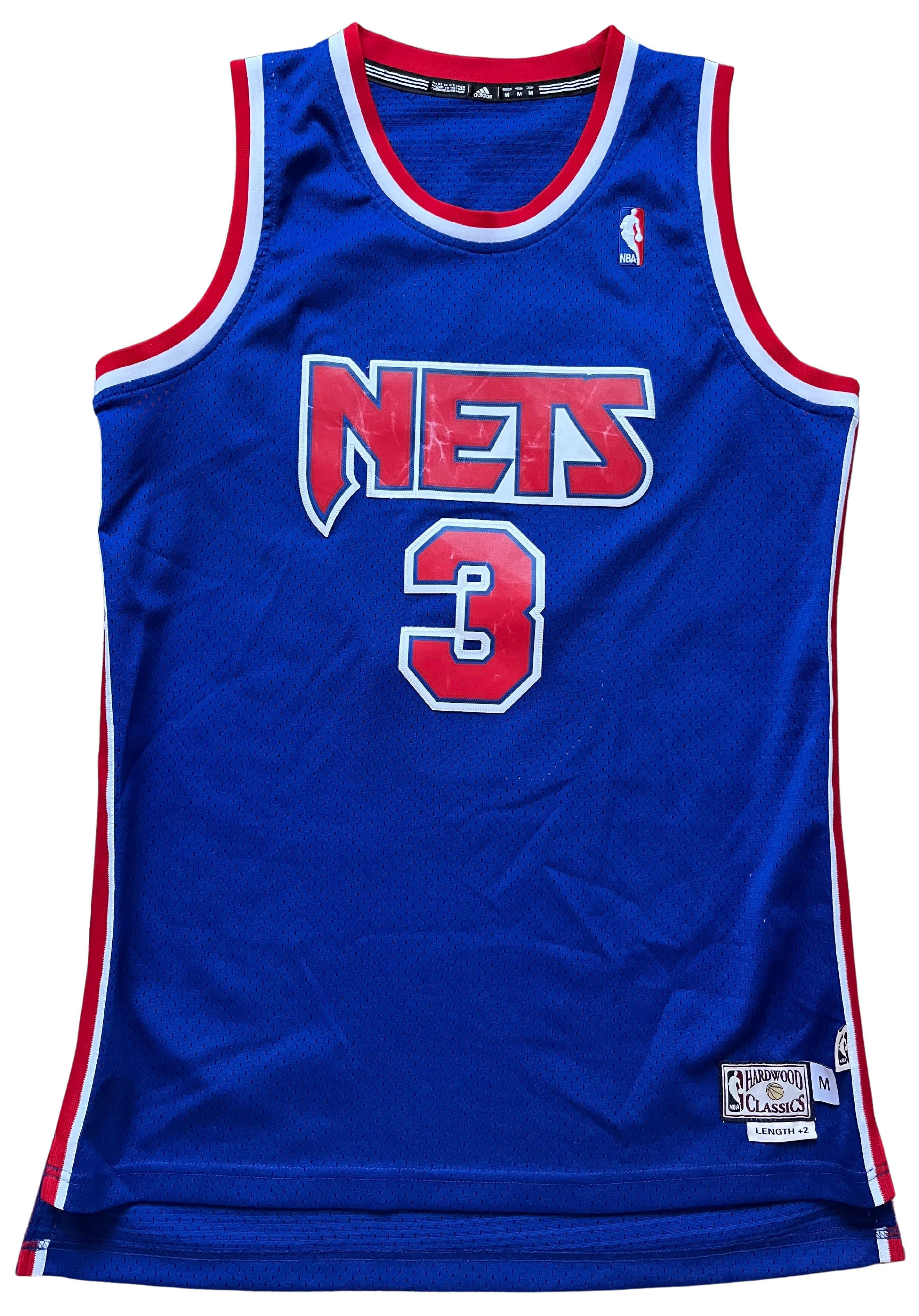New Jersey Nets 1990/1997 Away Petrovic (M) HWC