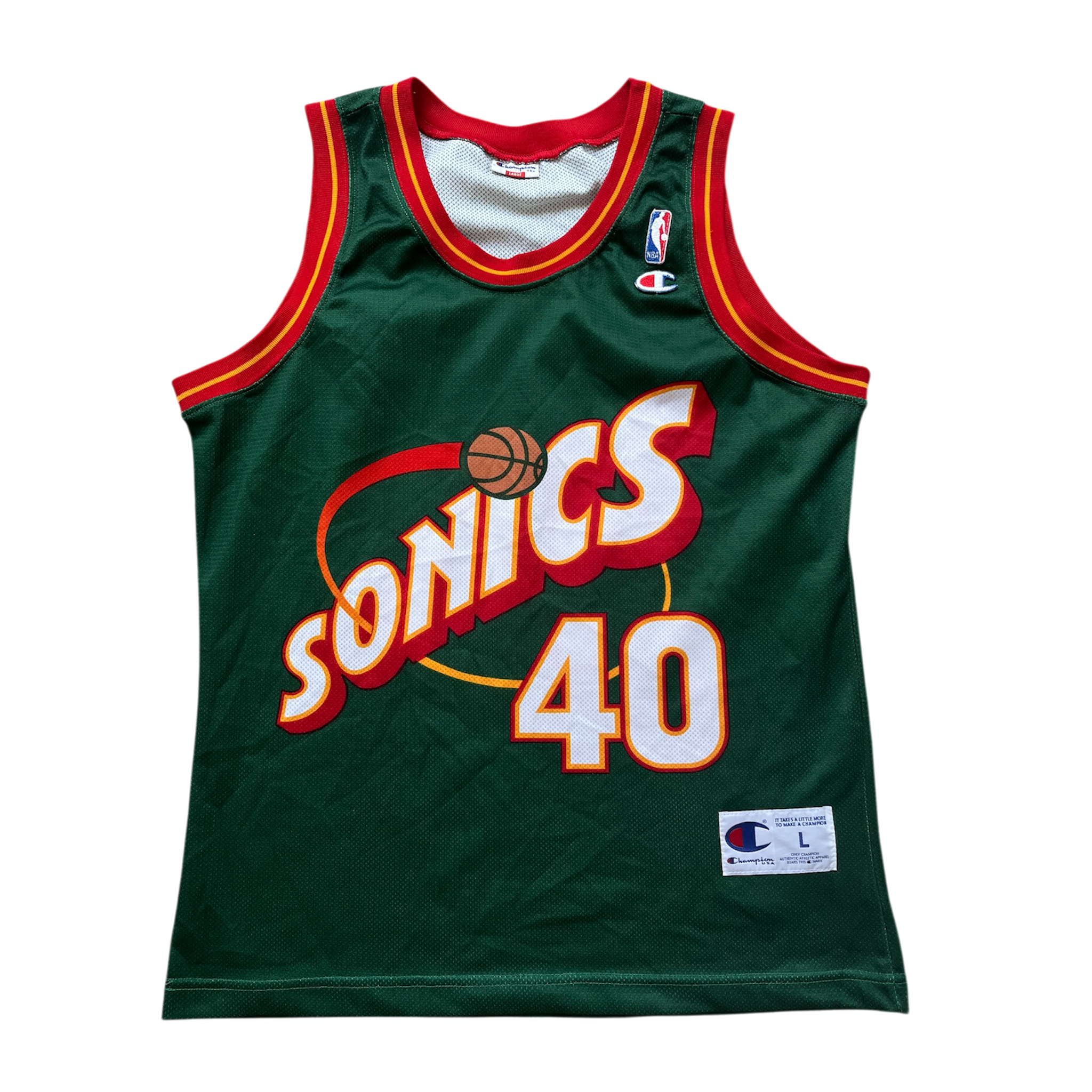 Seattle Supersonics 1991/1996 Away Kemp (L)