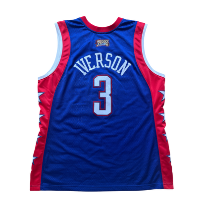 NBA All Star 2004 East Iverson (XL) Authentic