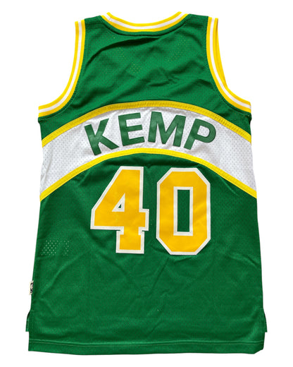 Seattle Supersonics 1989/1990 Away Kemp (S) HWC