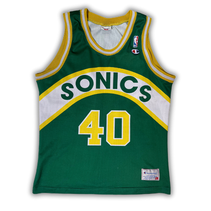 Seattle Supersonics 1989/1995 Away Kemp (L)