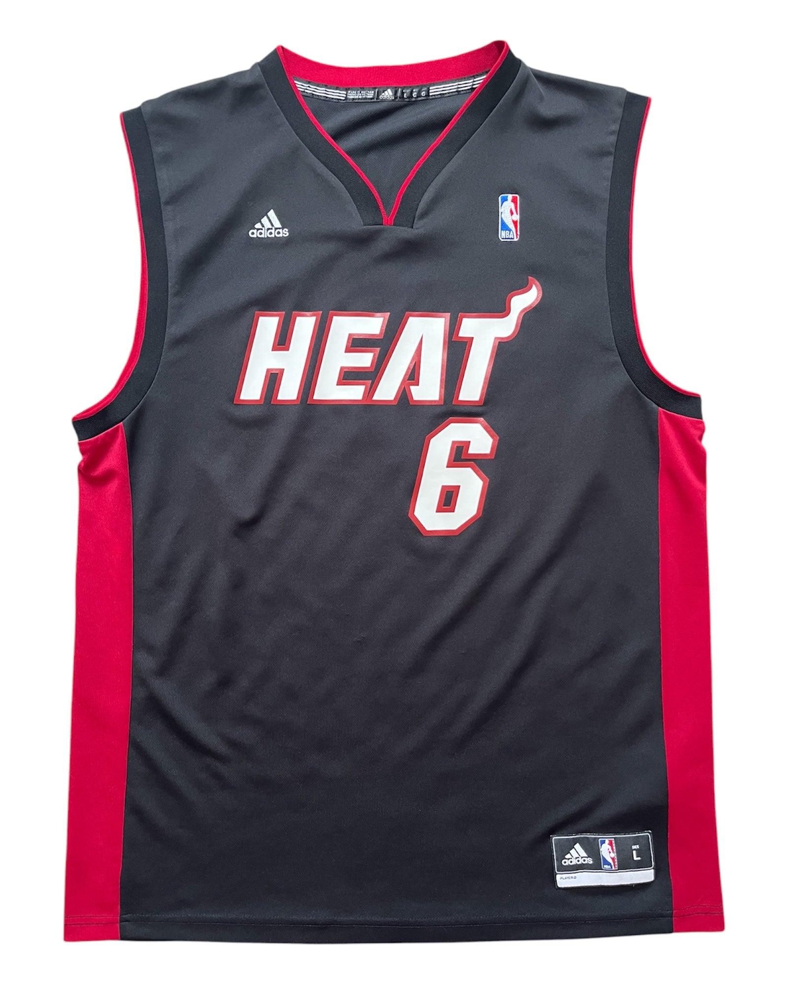 Miami Heat 2010/2012 Away James (L)