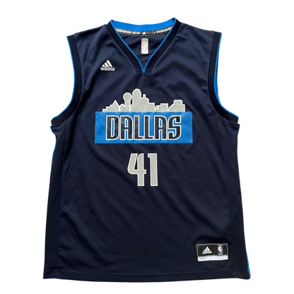 Dallas Mavericks 2015/2017 Alternate Nowitzki (L)