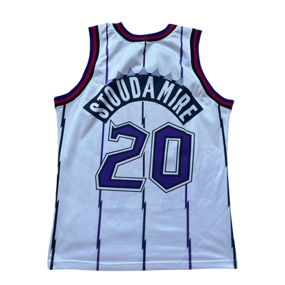 Toronto Raptors 1995/1998 Home Stoudamire (S) Signé