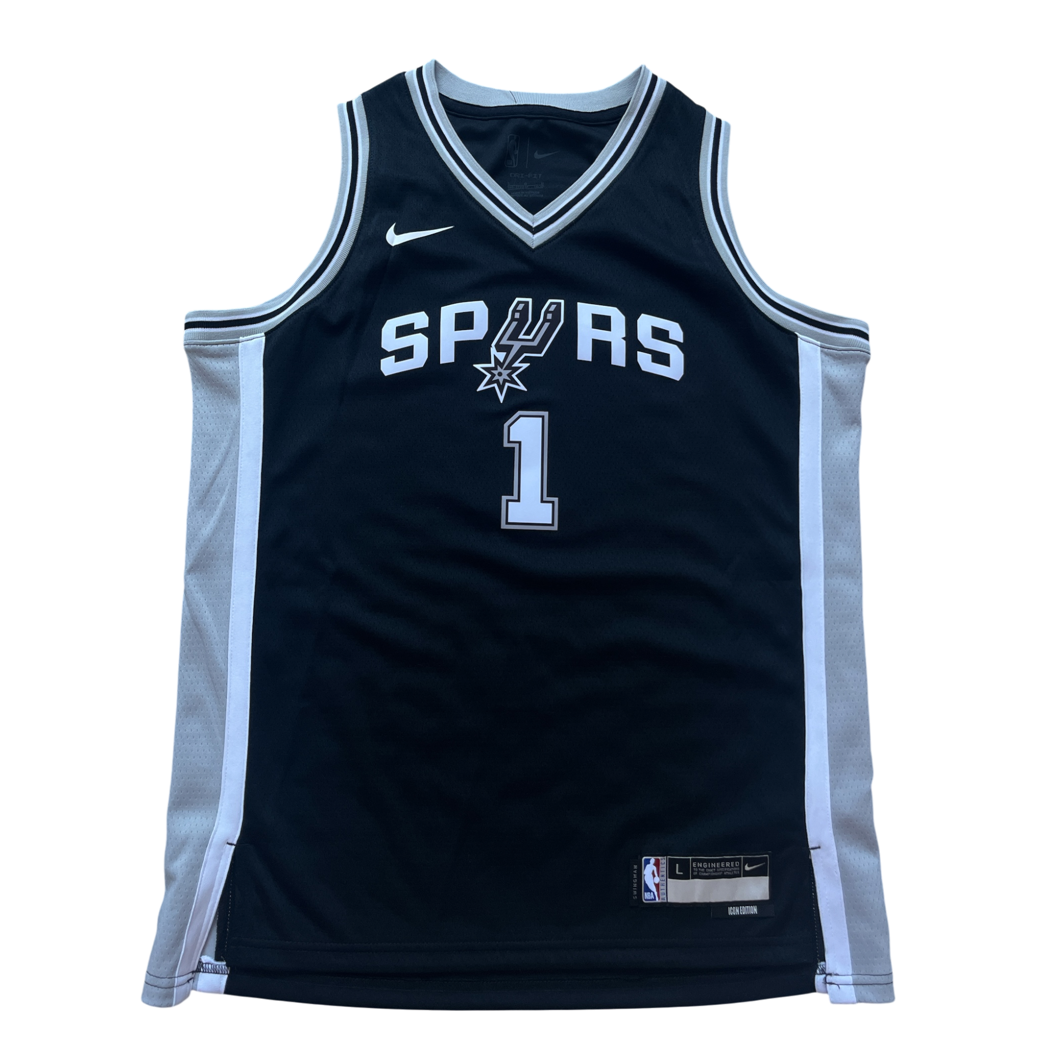 San Antonio Spurs 2023/2026 Away Wembanyama (Enfant L)