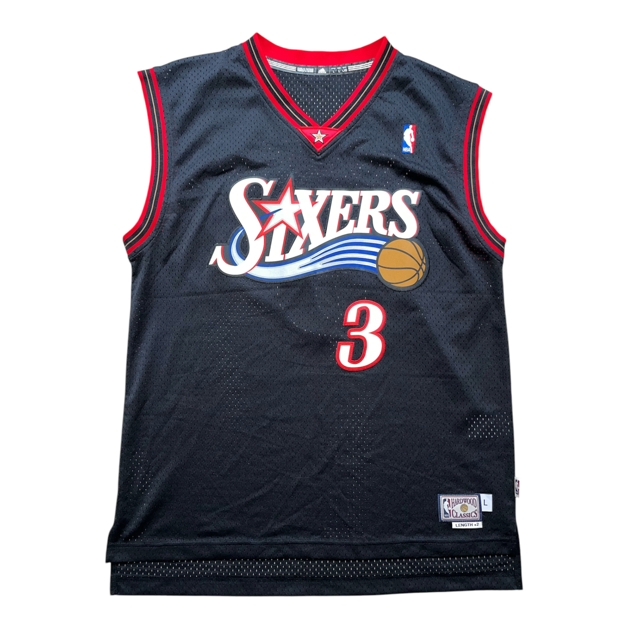 Philadelphia Sixers 2000/2001 Alternate Iverson (L) HWC