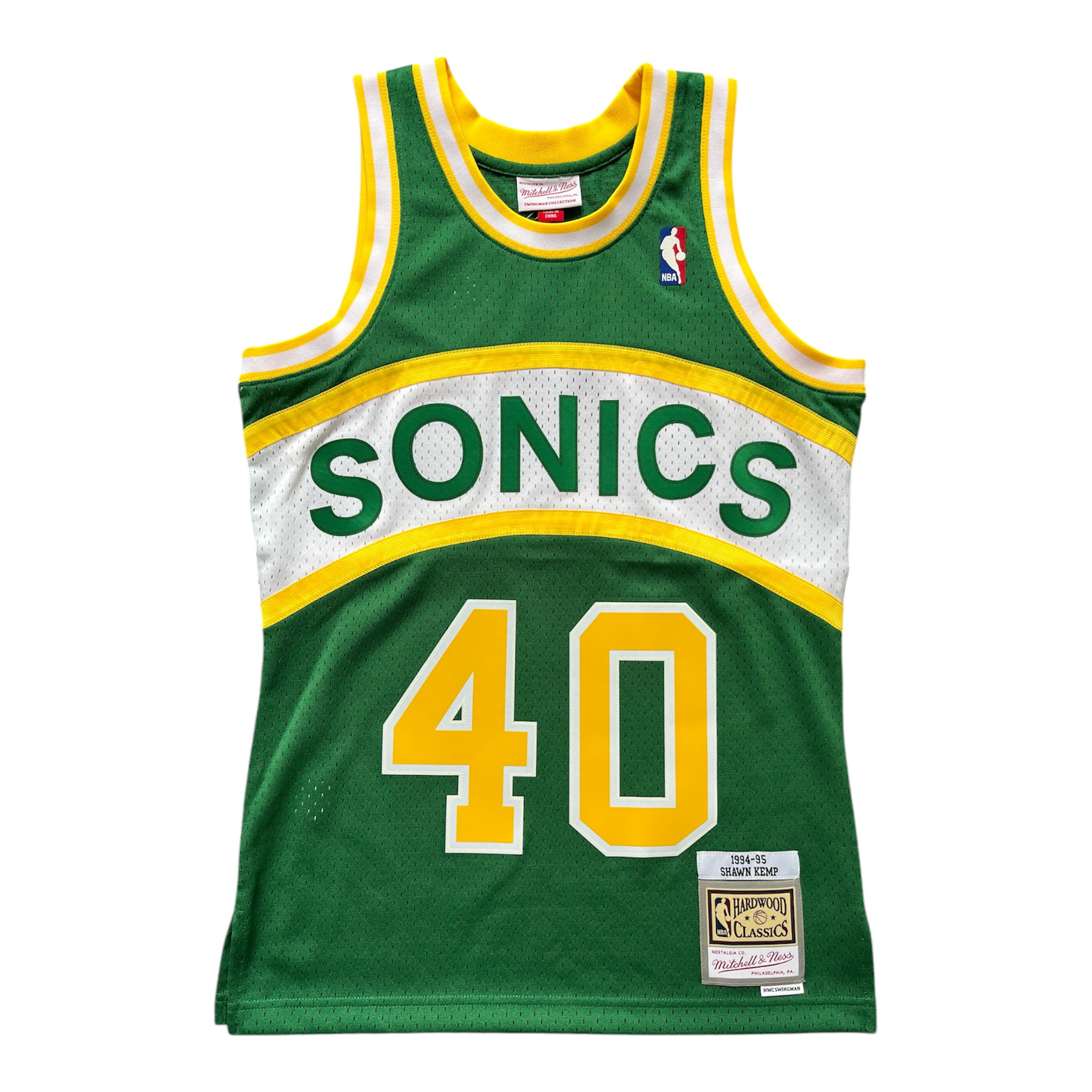 Seattle Supersonics 1994/1995 Away Kemp (S) HWC