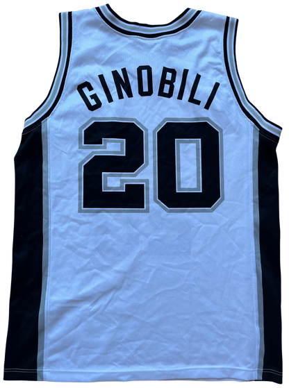 San Antonio Spurs 2002/2008 Home Ginobili (L)