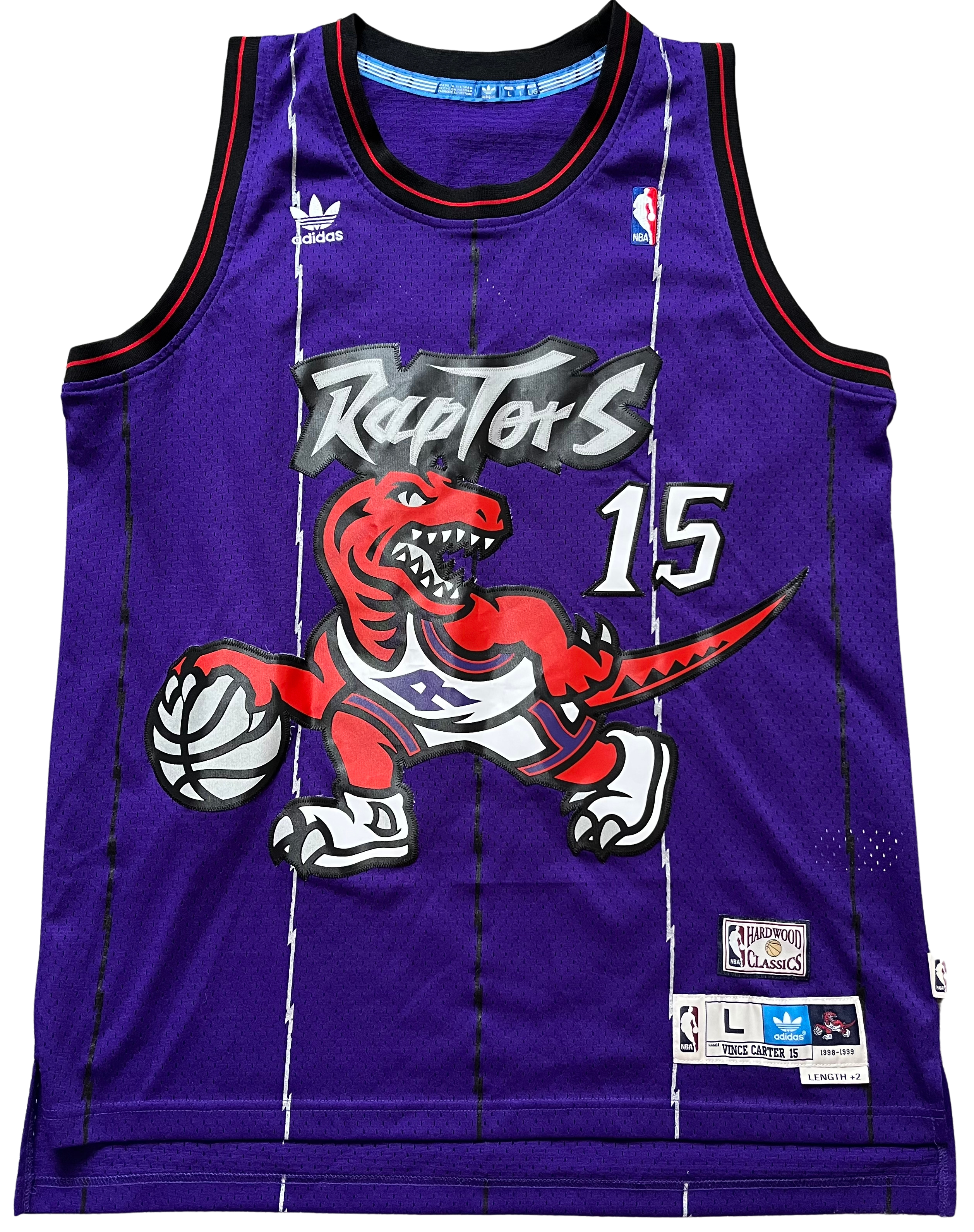 Toronto Raptors 1998/1999 Away Carter (L) HWC