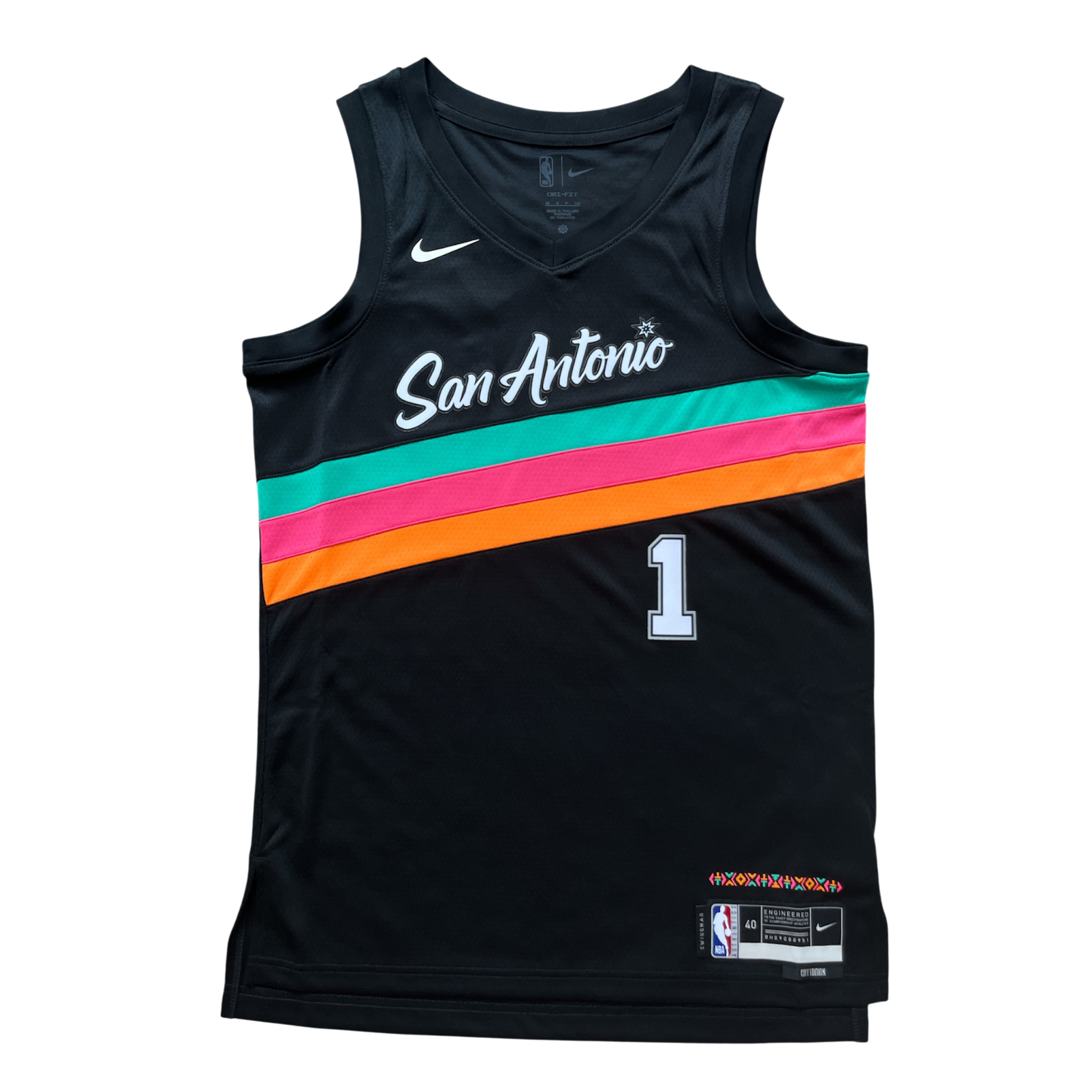 San Antonio Spurs 2025/2026 City Edition Wembanyama (S)