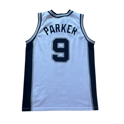 San Antonio Spurs 2001/2010 Home Parker (L)