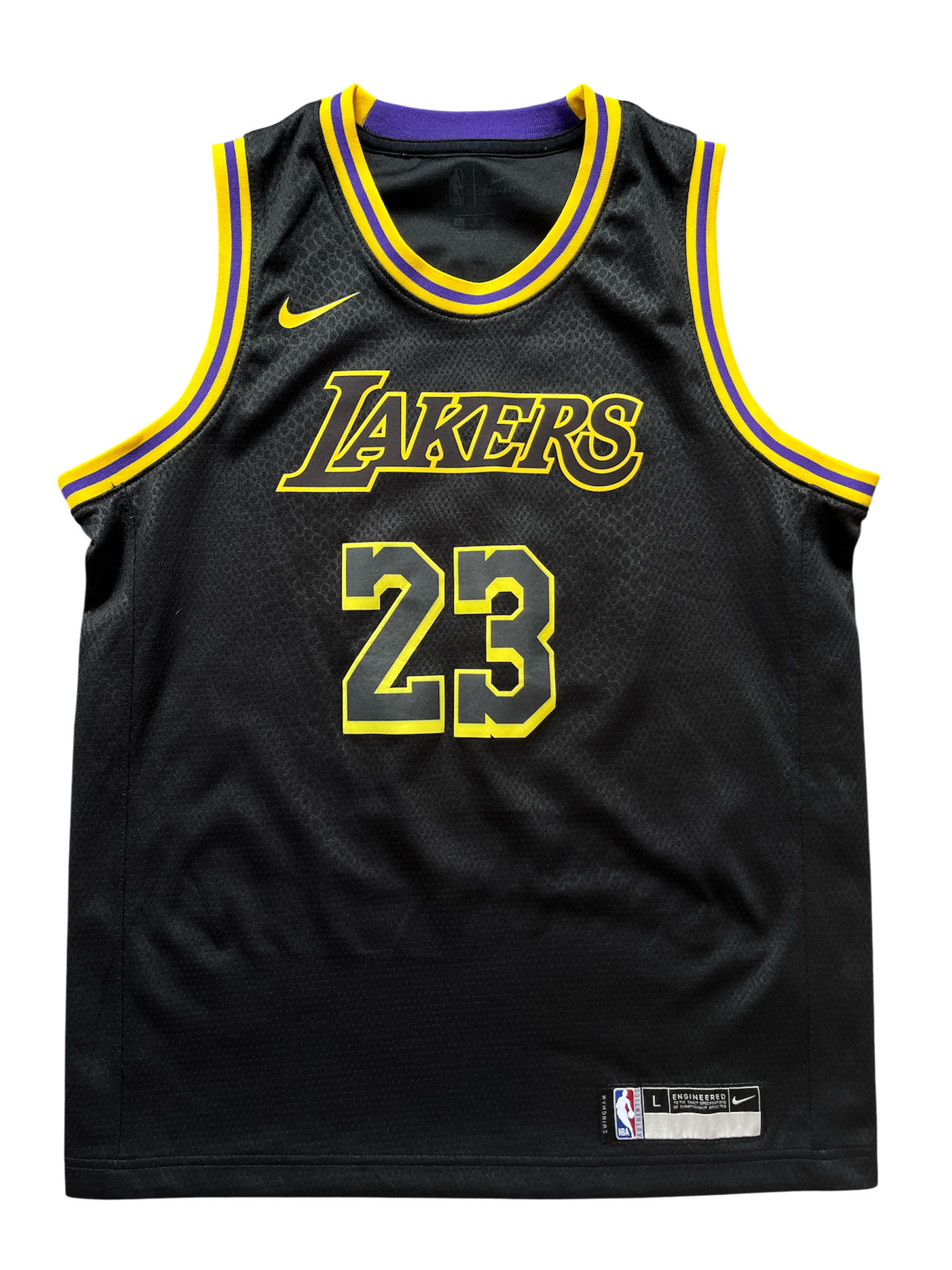 Los Angeles Lakers 2017/2018 City Edition James (Enfant L)