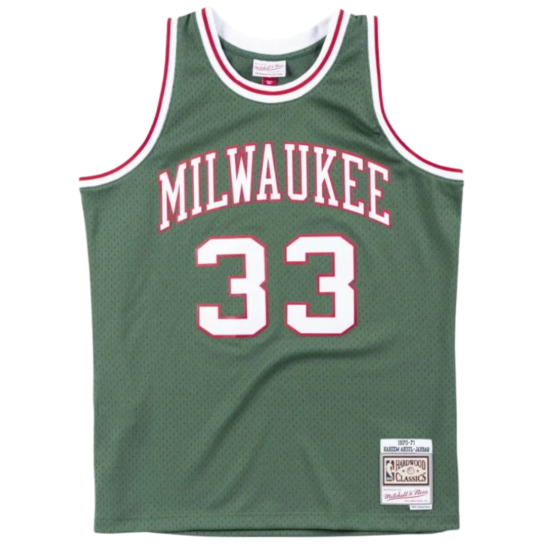 Milwaukee Bucks 1970/1971 Away Abdul Jabbar (S) HWC