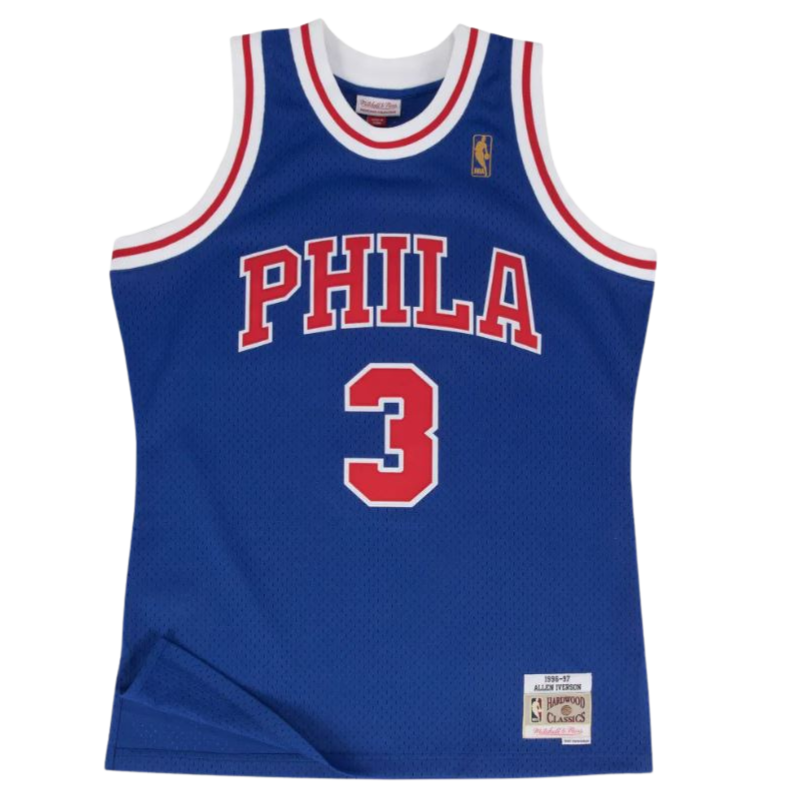 Philadelphia Sixers 1996/1997 Alternate Iverson (S) HWC