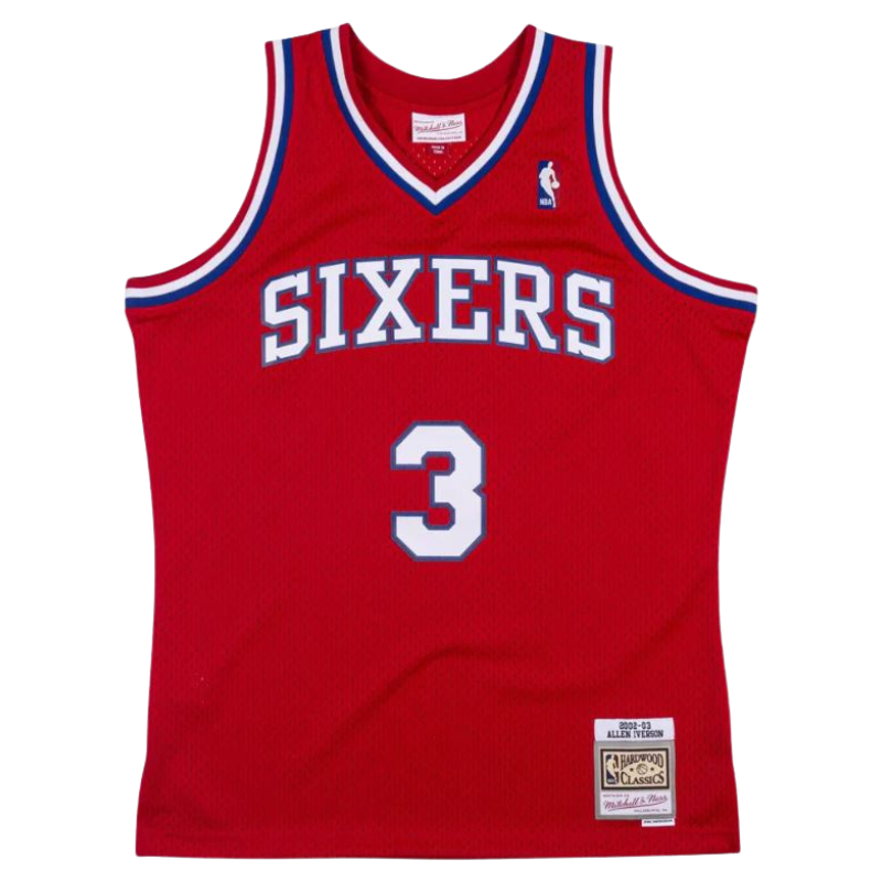 Philadelphia Sixers 2002/2003 Alternate Iverson (S) HWC