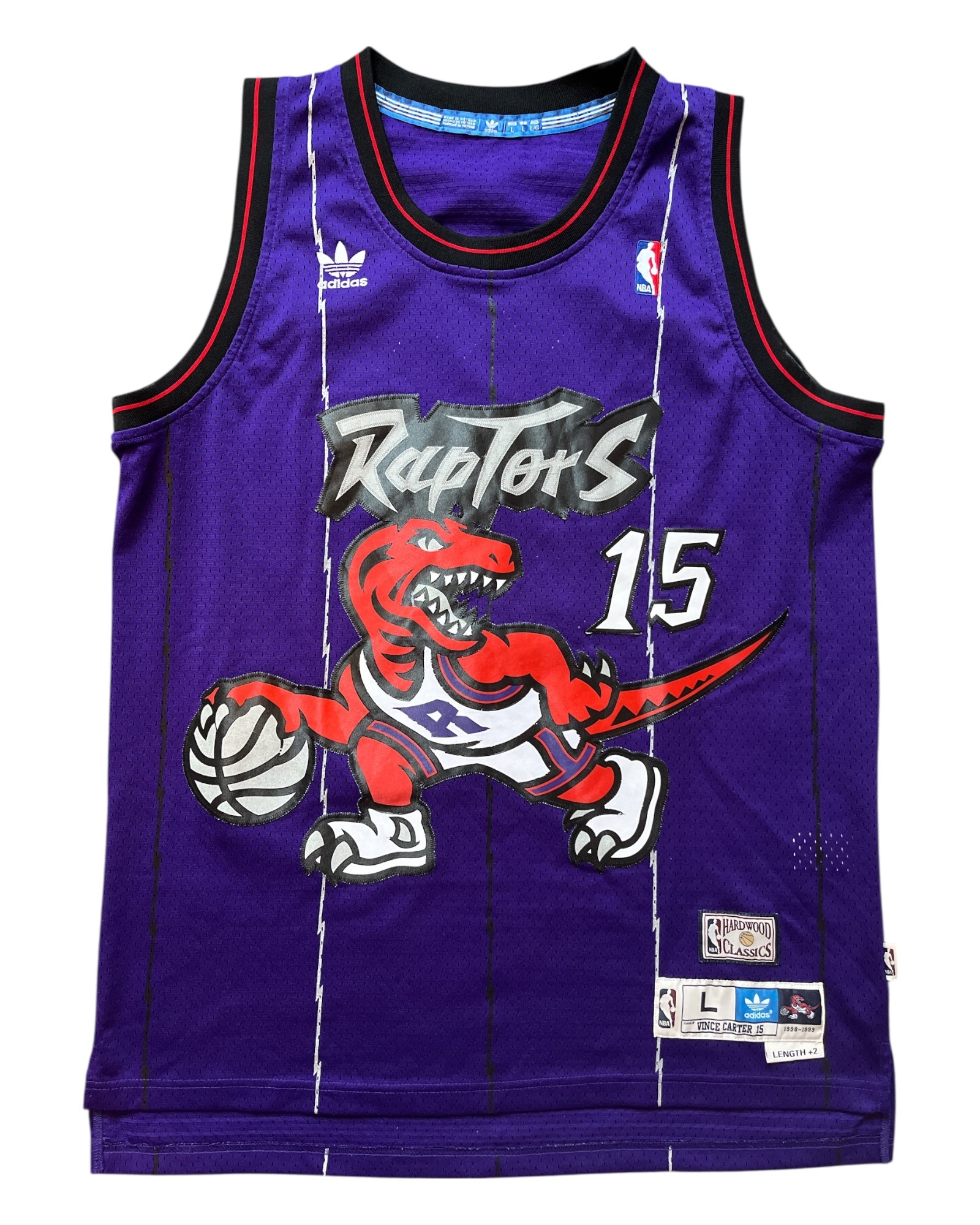 Toronto Raptors 1998/1999 Away Carter (L) HWC