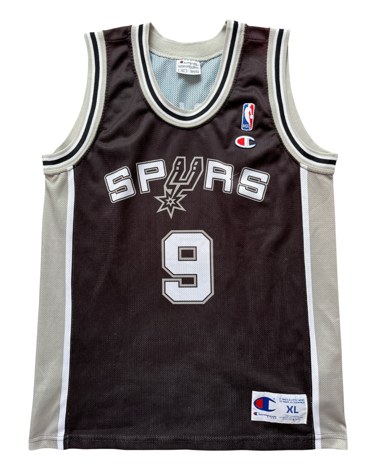 San Antonio Spurs 2001/2010 Away Parker (Enfant XL)