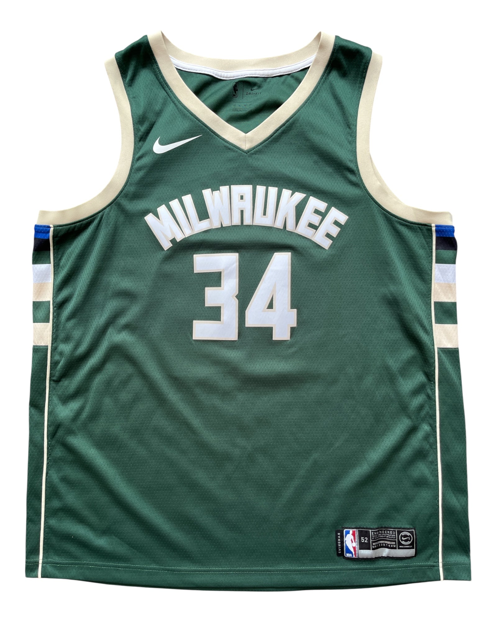 Milwaukee Bucks 2017/2023 Away Giannis (XL)
