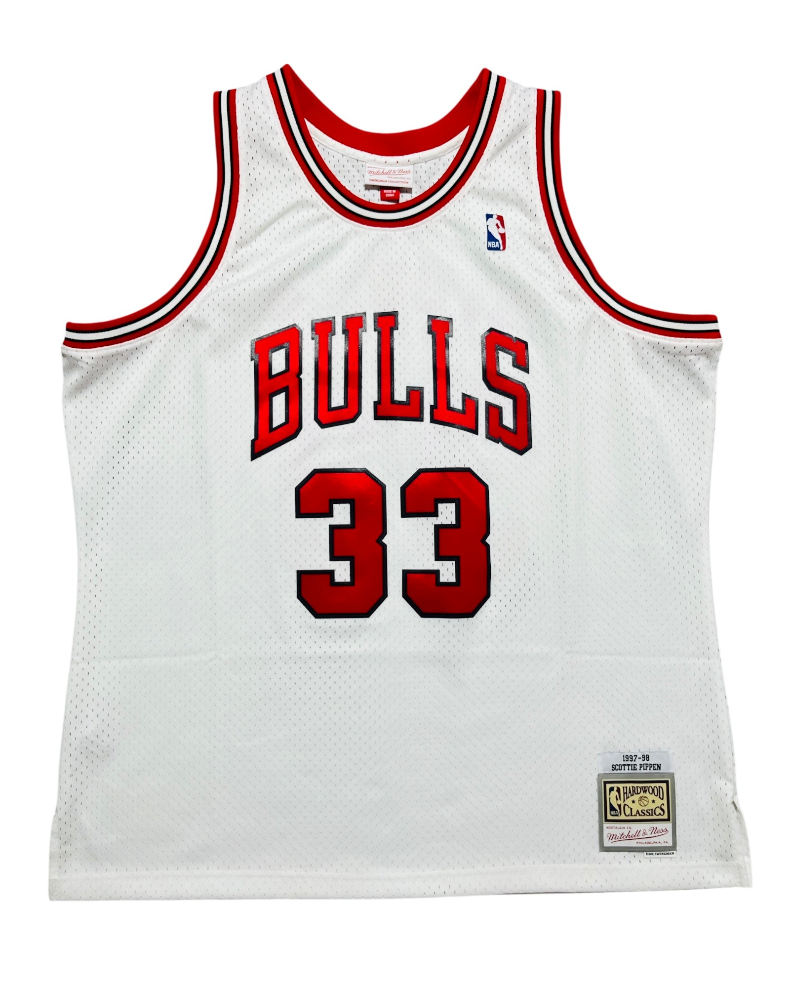 Chicago Bulls 1997/1998 Home Pippen (2XL) HWC