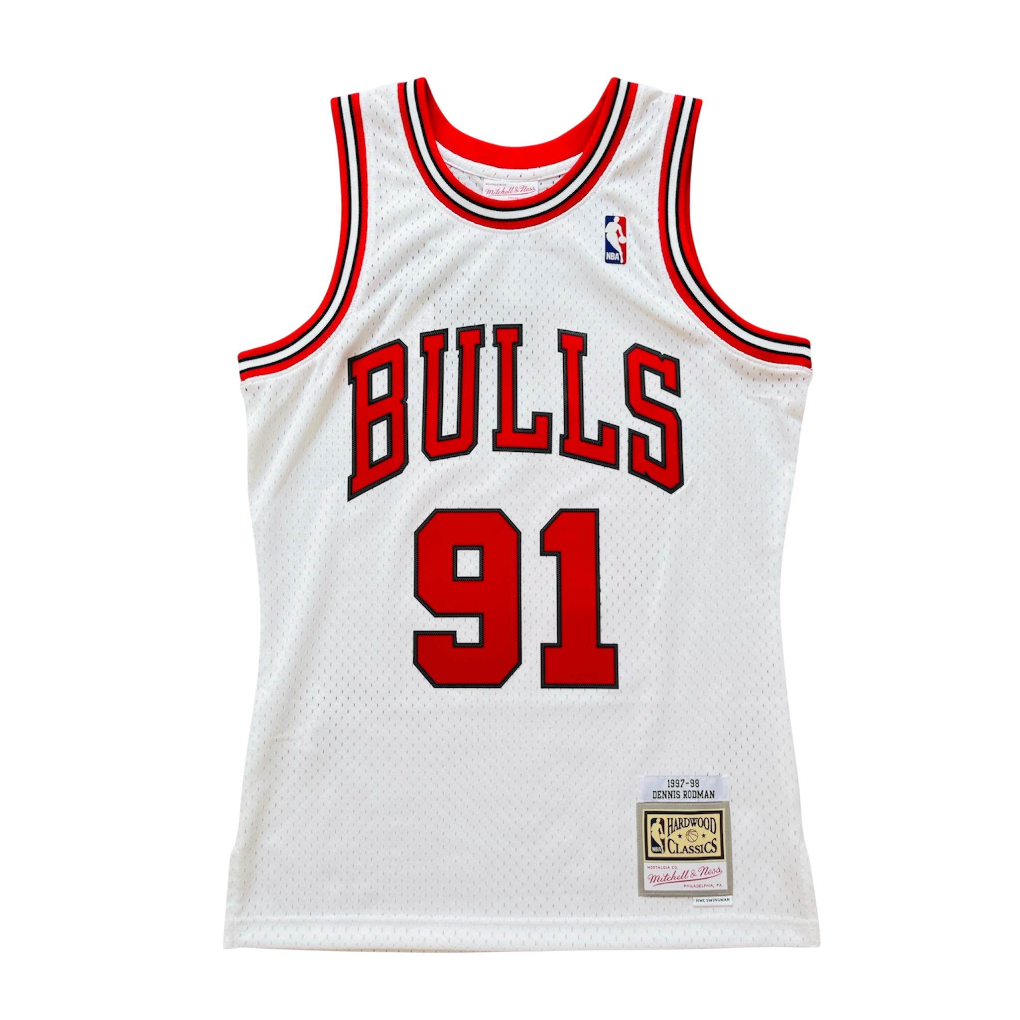 Chicago Bulls 1997/1998 Home Rodman (S) HWC