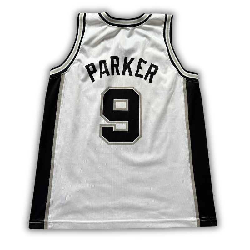 San Antonio Spurs 2002/2010 Home Parker (L)