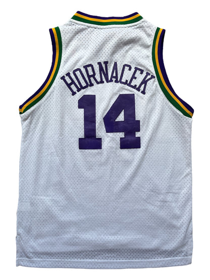 Utah Jazz 1994/1995 Home Hornacek (Enfant L) HWC