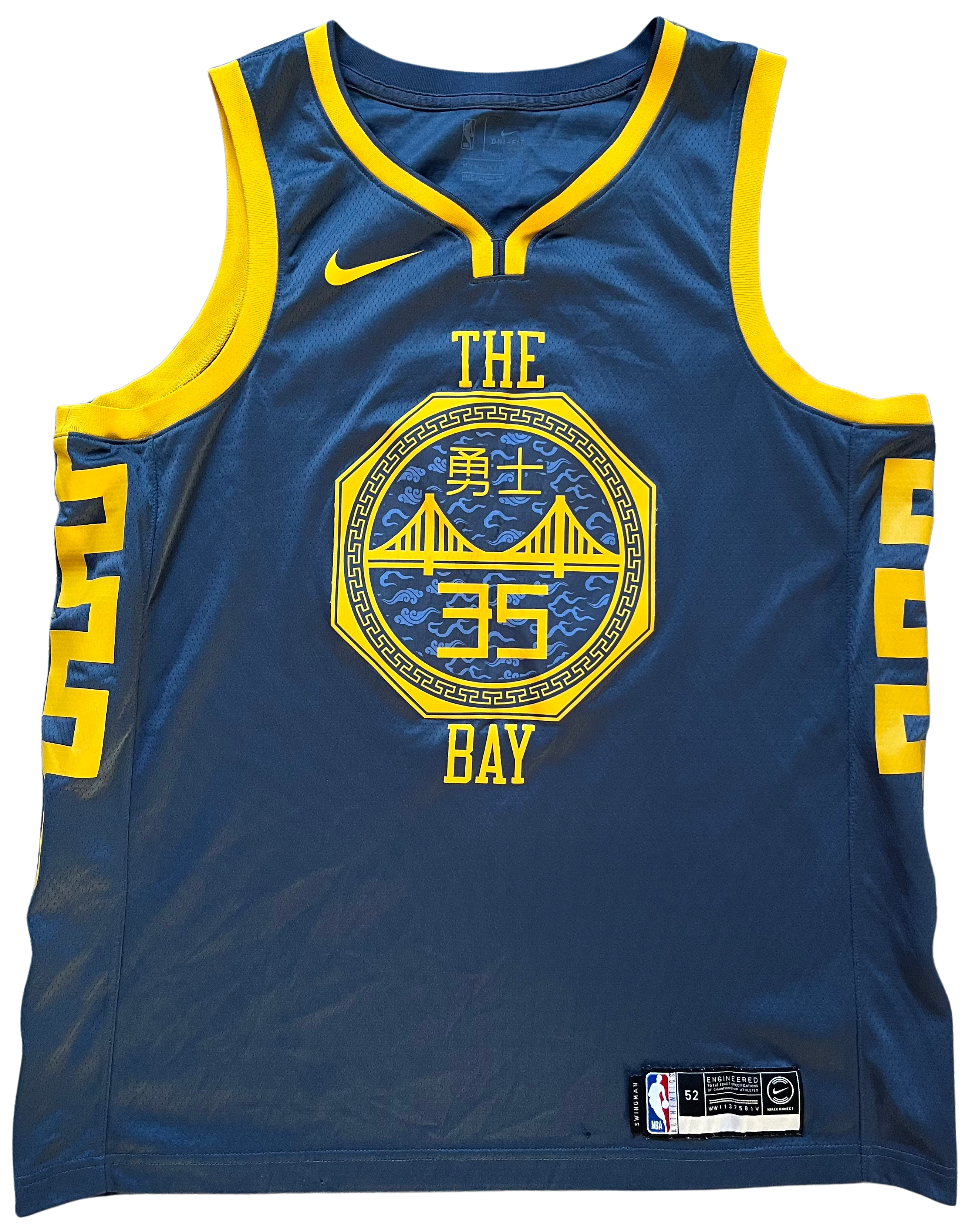 Golden State Warriors 2018/2019 City Edition Durant (XL)