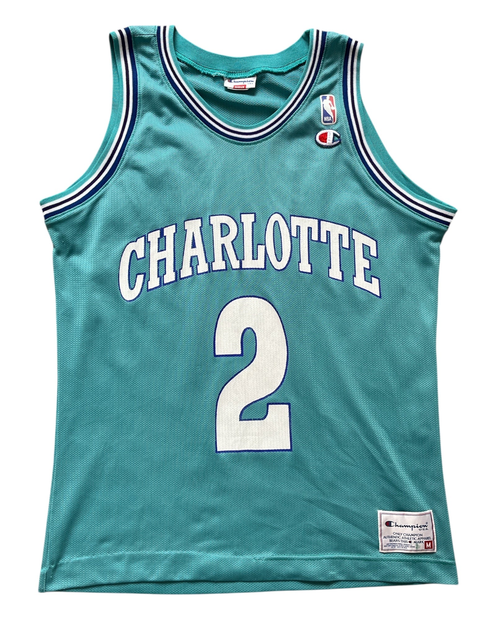 Charlotte Hornets 1991/1994 Away Johnson (M)