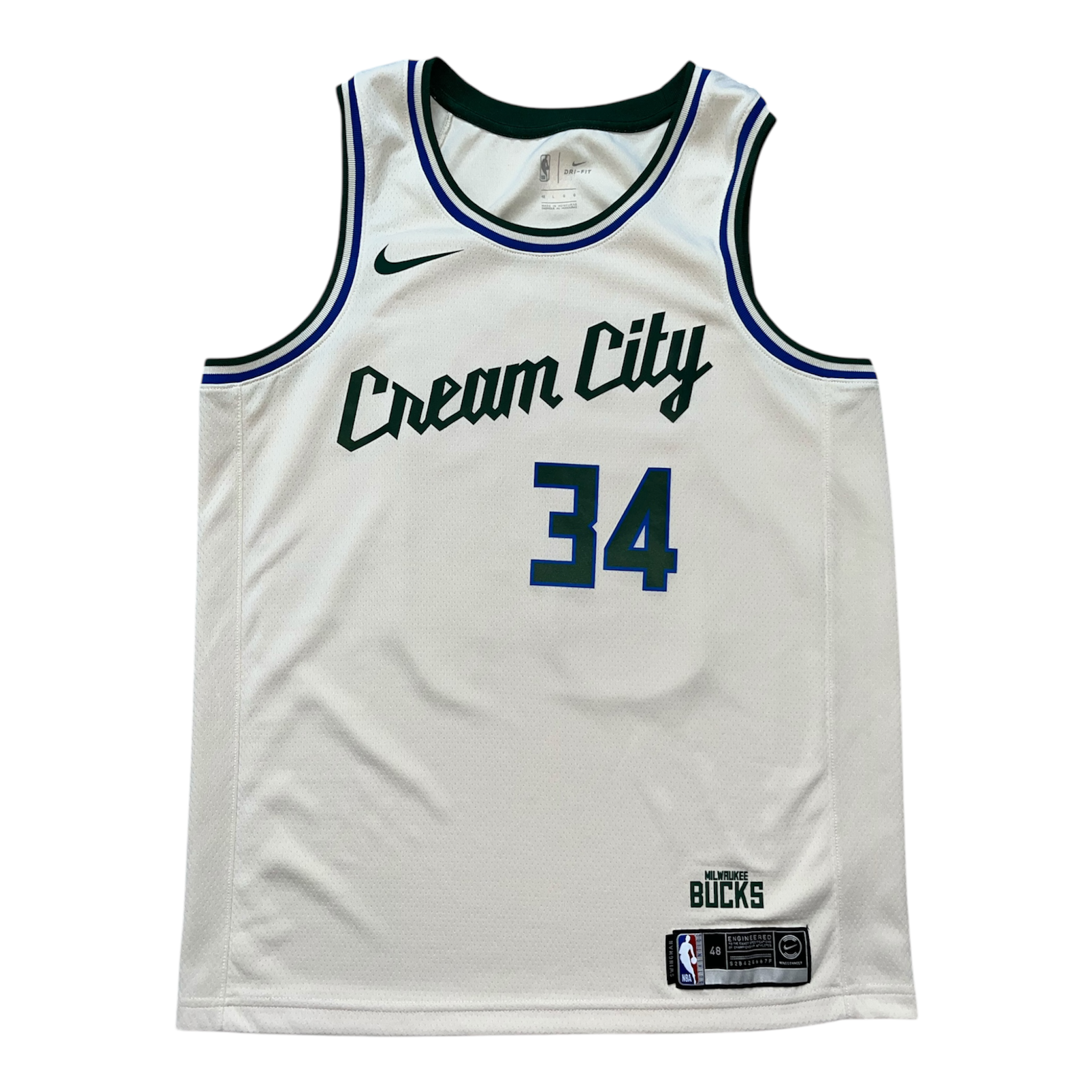 Milwaukee Bucks 2019/2020 City Edition Antetokounmpo (L)