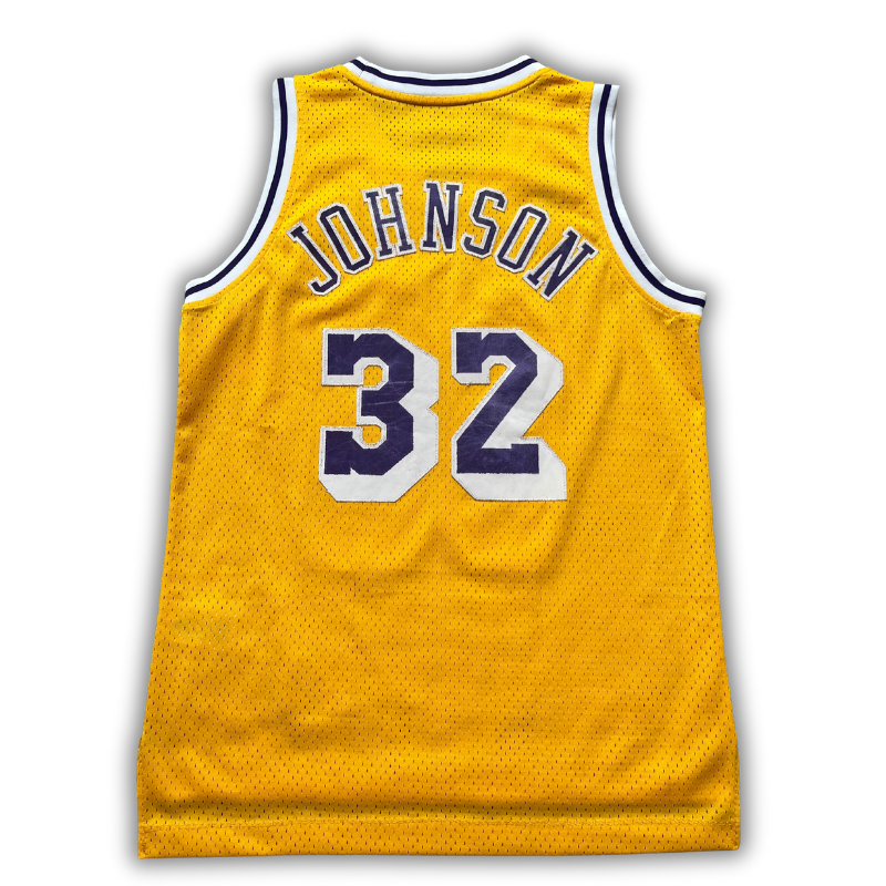 Los Angeles Lakers 1986/1991 Home Johnson (M)