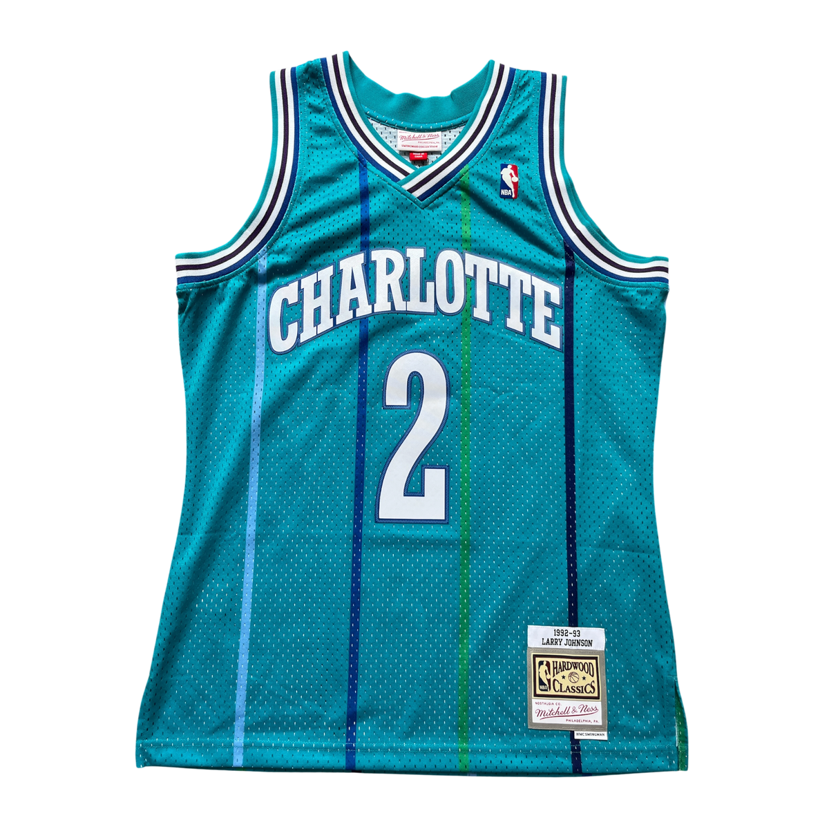 Charlotte Hornets 1992/1993 Away Johnson (M) HWC