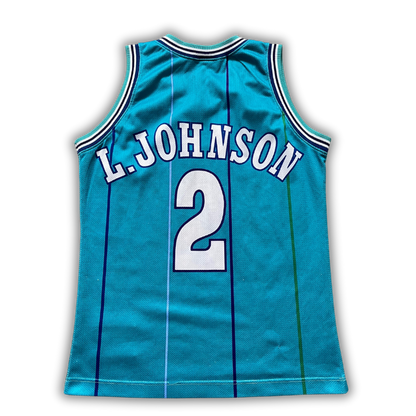 Charlotte Hornets 1991/1996 Away Johnson (XS)