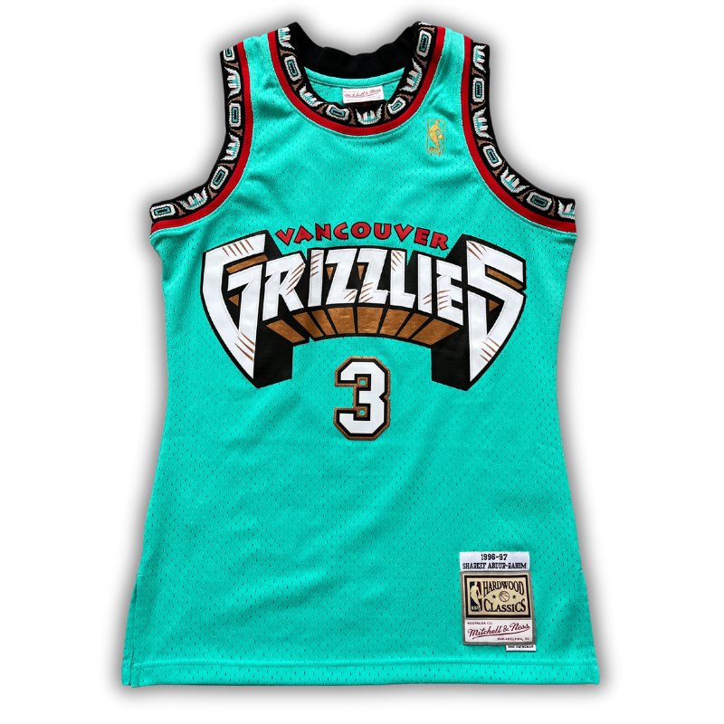 Vancouver Grizzlies 1996/2000 Away Abdur Rahim (S) HWC