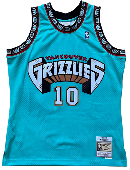 Vancouver Grizzlies 1998/1999 Away Bibby (L) HWC