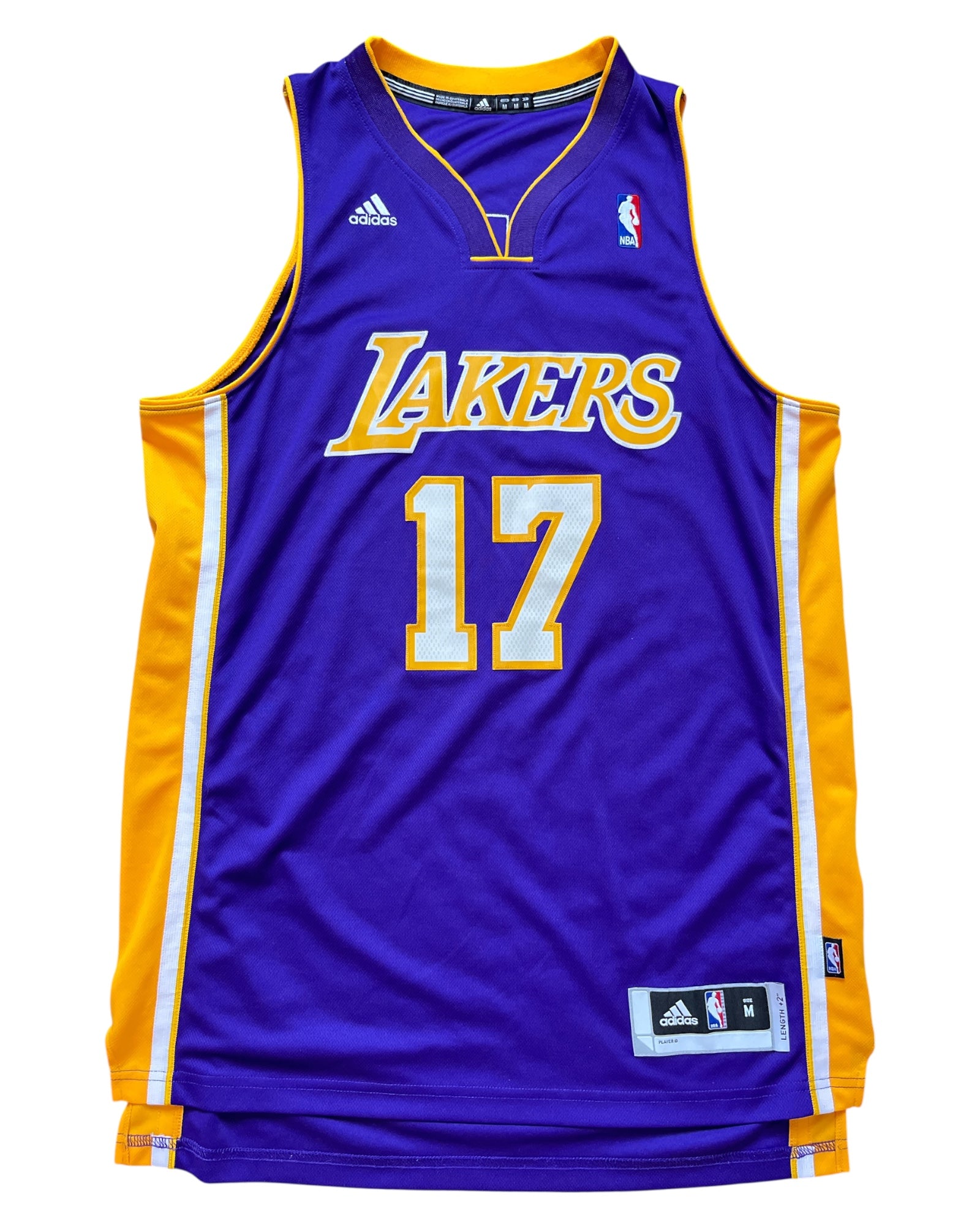 Los Angeles Lakers 2010/2012 Away Bynum (M)