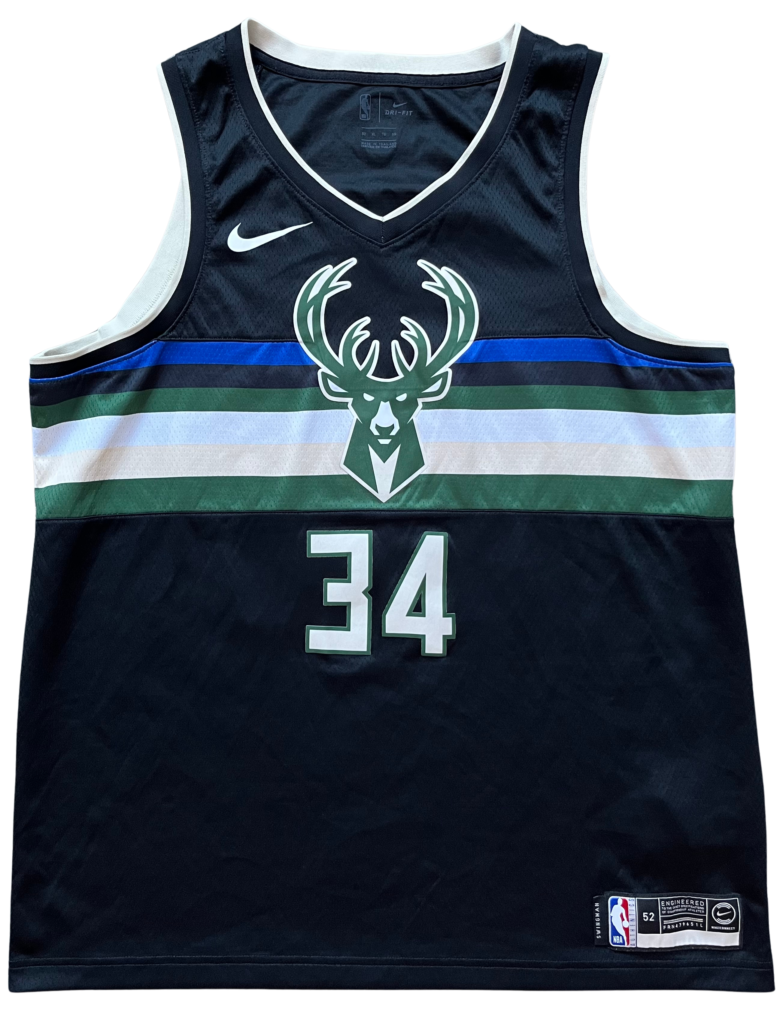 Milwaukee Bucks 2019/2020 Alternate Giannis (XL)