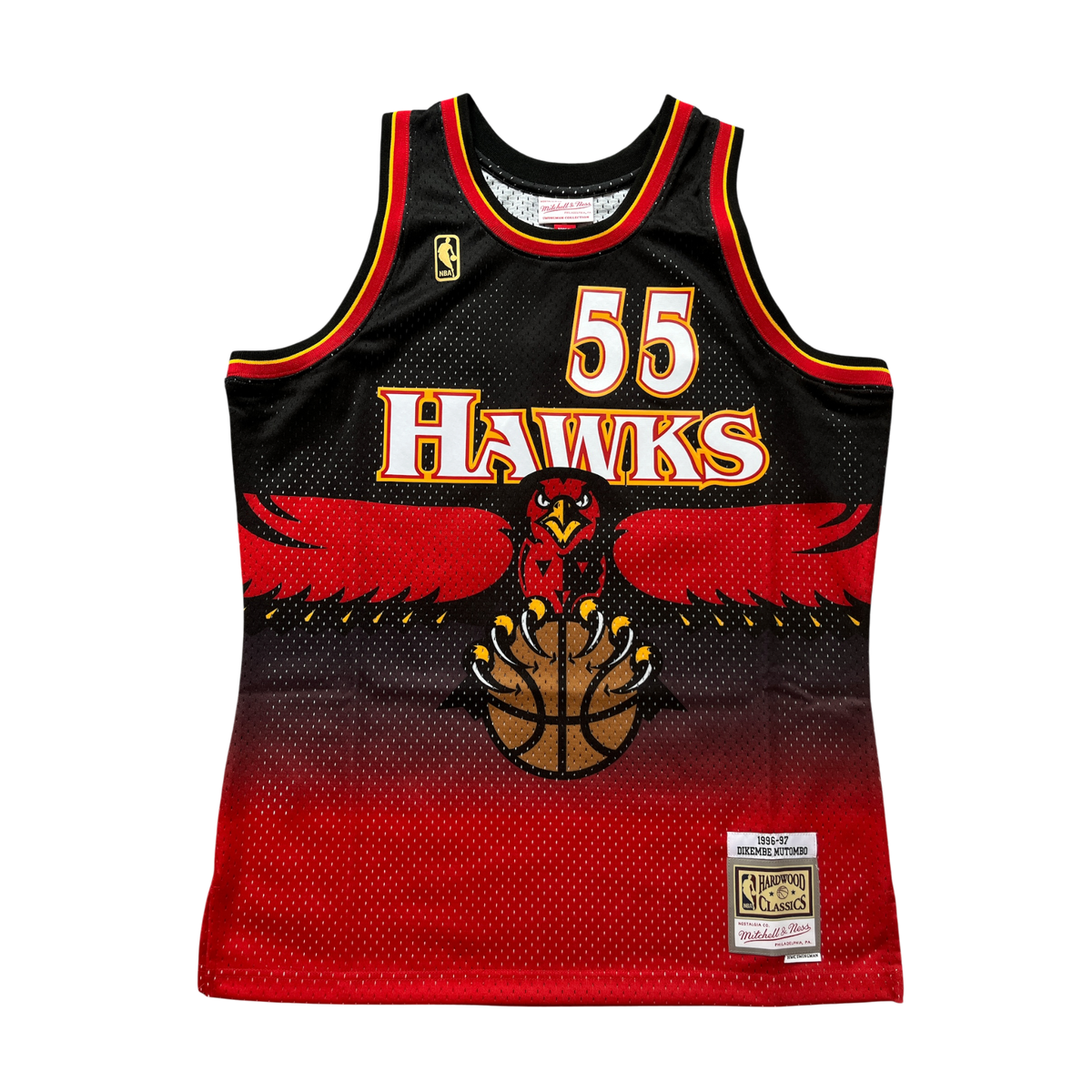 Atlanta Hawks 1996/1997 Away Mutombo (L) HWC