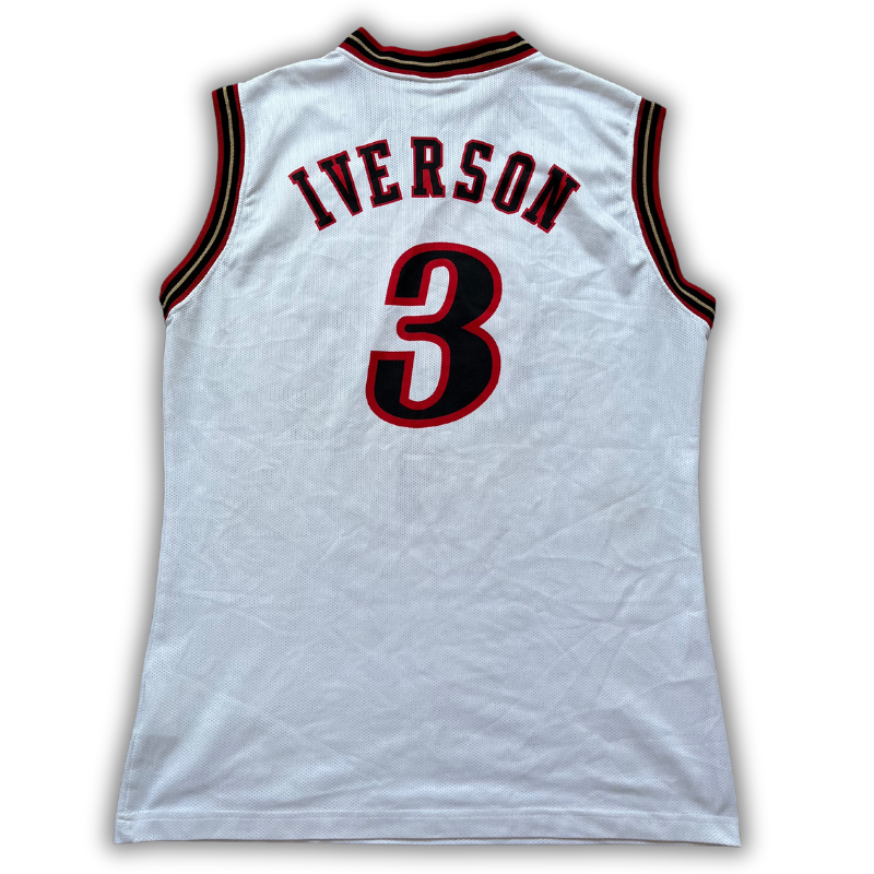 Philadelphia Sixers 2000/2006 Home Iverson (L)