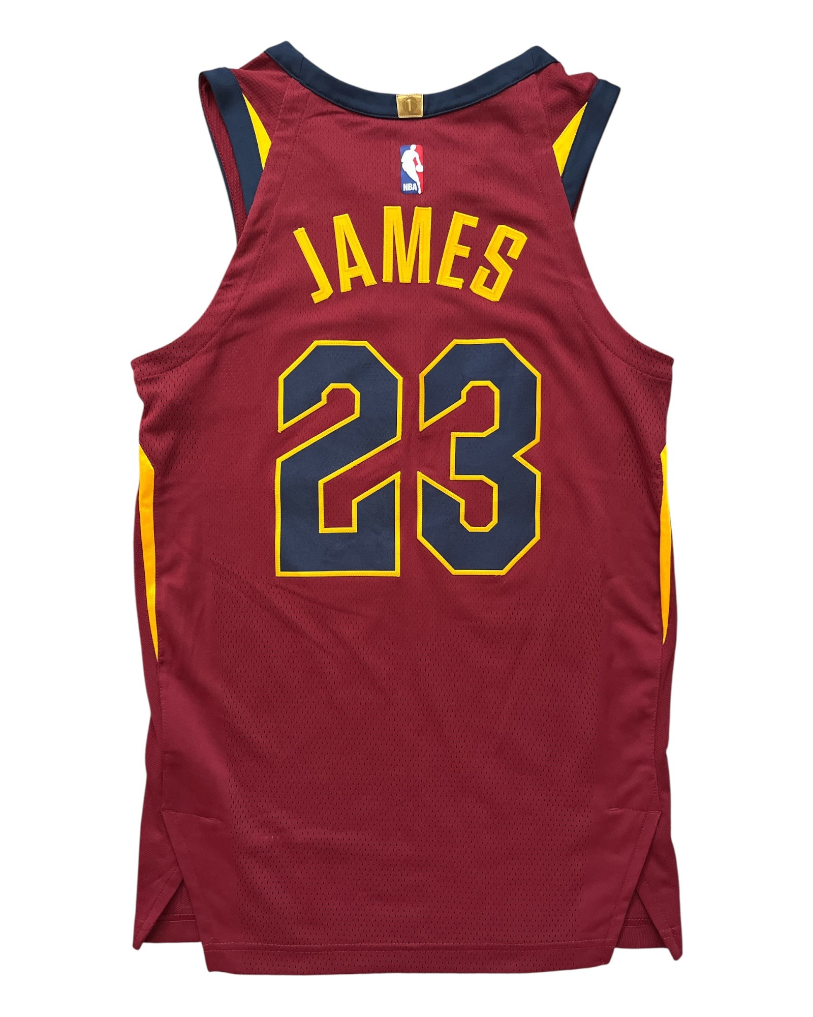 Cleveland Cavaliers 2017/2018 Away James (S) Authentic