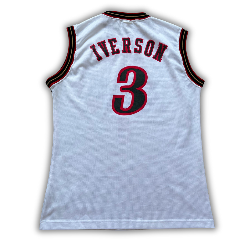 Philadelphia Sixers 2000/2006 Home Iverson (L)